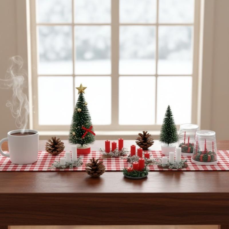 ! 1:12 Miniature Dollhouse Chr - đánh giá và giá Silk Candle