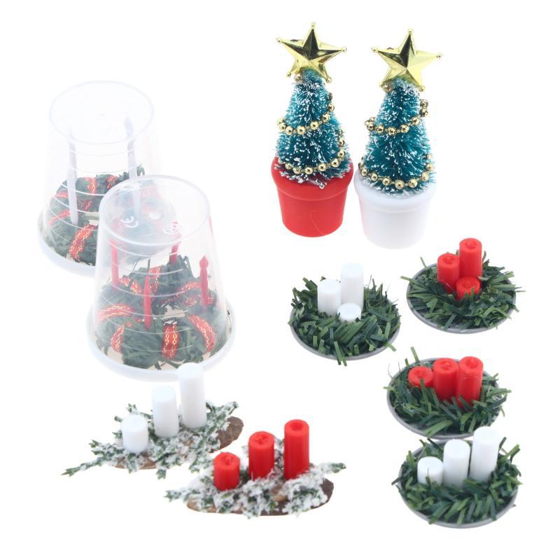 ! 1:12 Miniature Dollhouse Chr - đánh giá và giá Silk Candle
