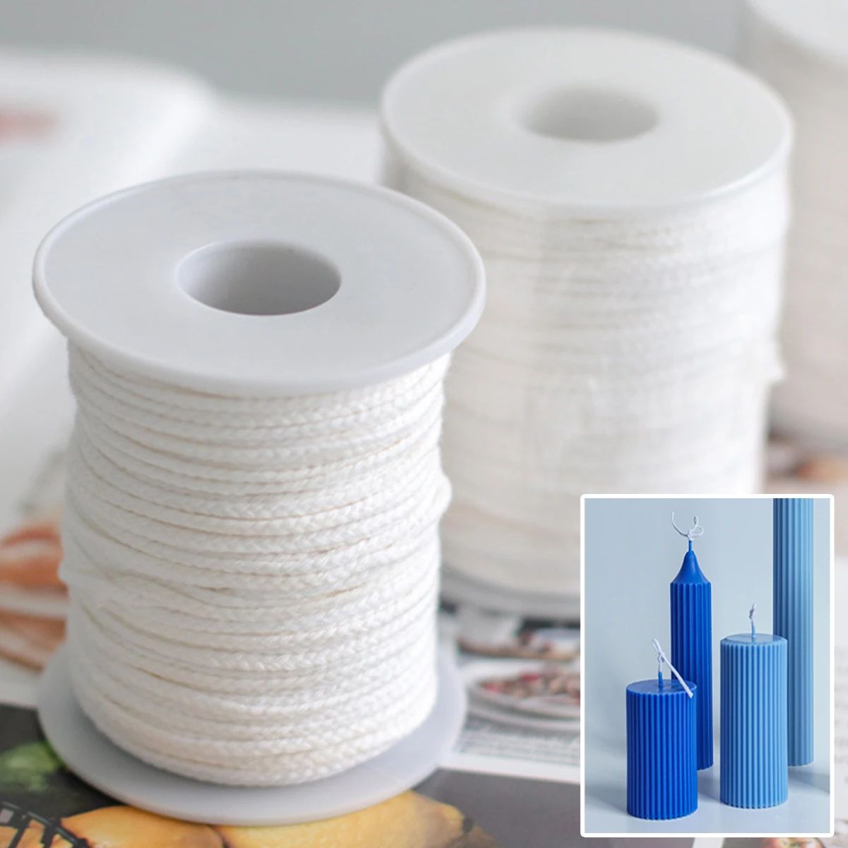 61 Meters/Roll White Candle Wi - đánh giá và giá Candle Wax Scale