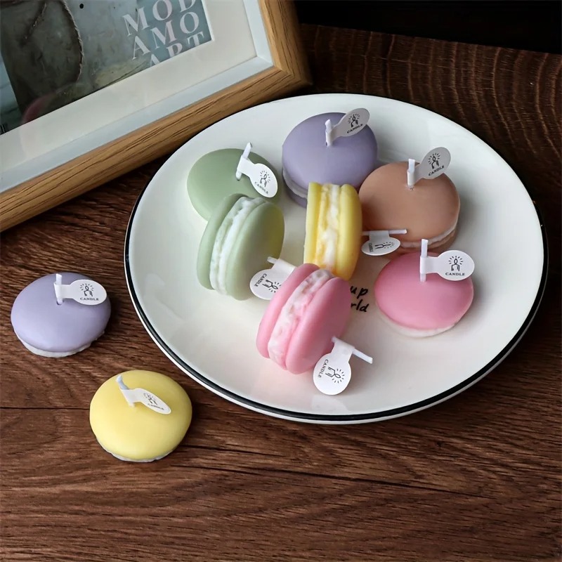 1/5pcs Realistic Macaron-shape - đánh giá và giá Soy Wax