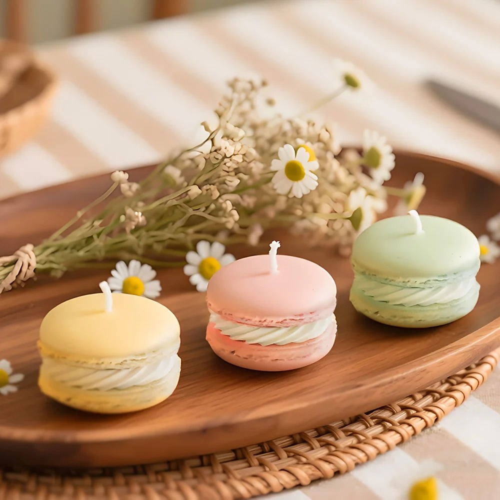 1/5pcs Realistic Macaron-shape - đánh giá và giá Soy Wax