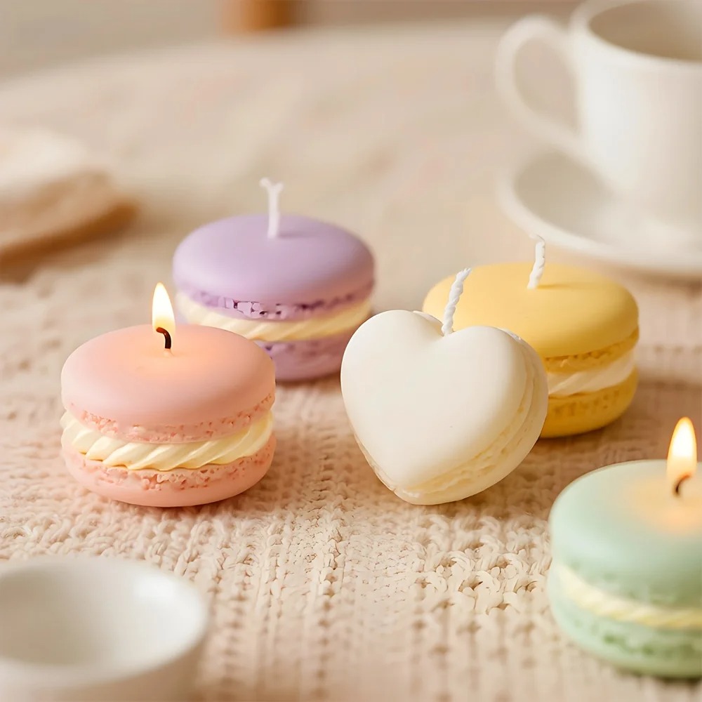 1/5pcs Realistic Macaron-shape - đánh giá và giá Soy Wax
